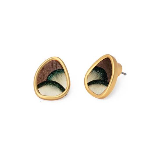 Brackish Christine Organic Stud Earrings