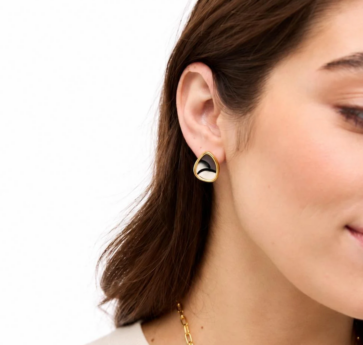 Brackish Christine Organic Stud Earrings