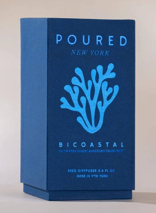Bicoastal | Poured New York -3.4 FL OZ | 100 ML Reed Diffuser