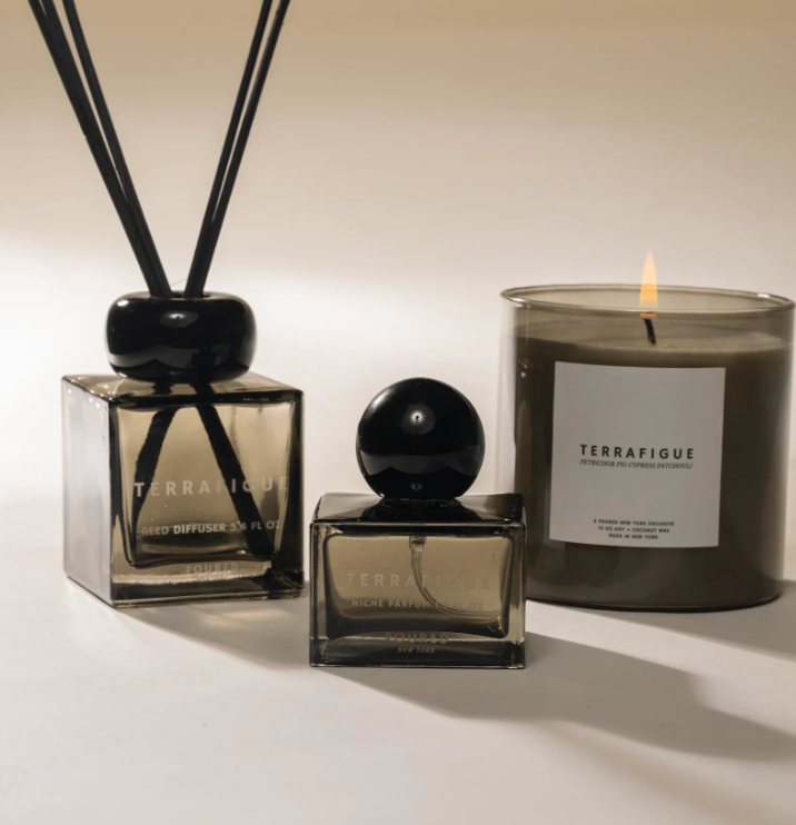 Terrafigure | Poured New York -3.4 FL OZ | 100 ML Reed Diffuser