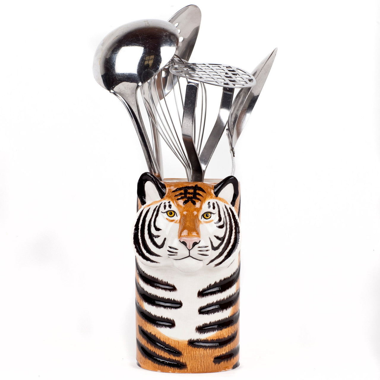 Tiger Utensil Pot