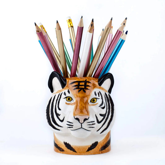 Tiger Pencil Holder