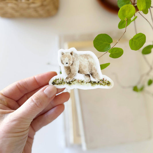 Bear sticker