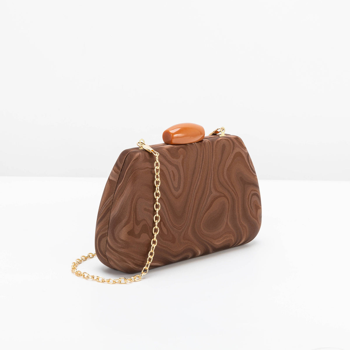 Sharmane Espresso Vegan Shoulder Bag Pre-Order 10/25