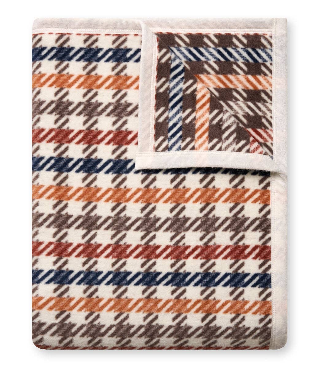 Hampton Houndstooth Blanket: Original