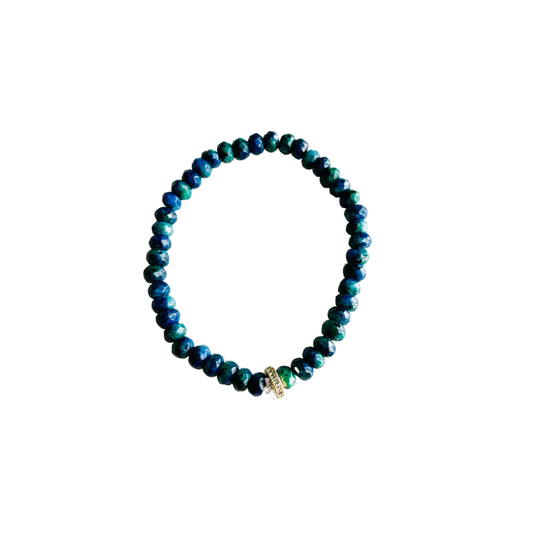 Candy Stretch Bracelets: Chrysocolla