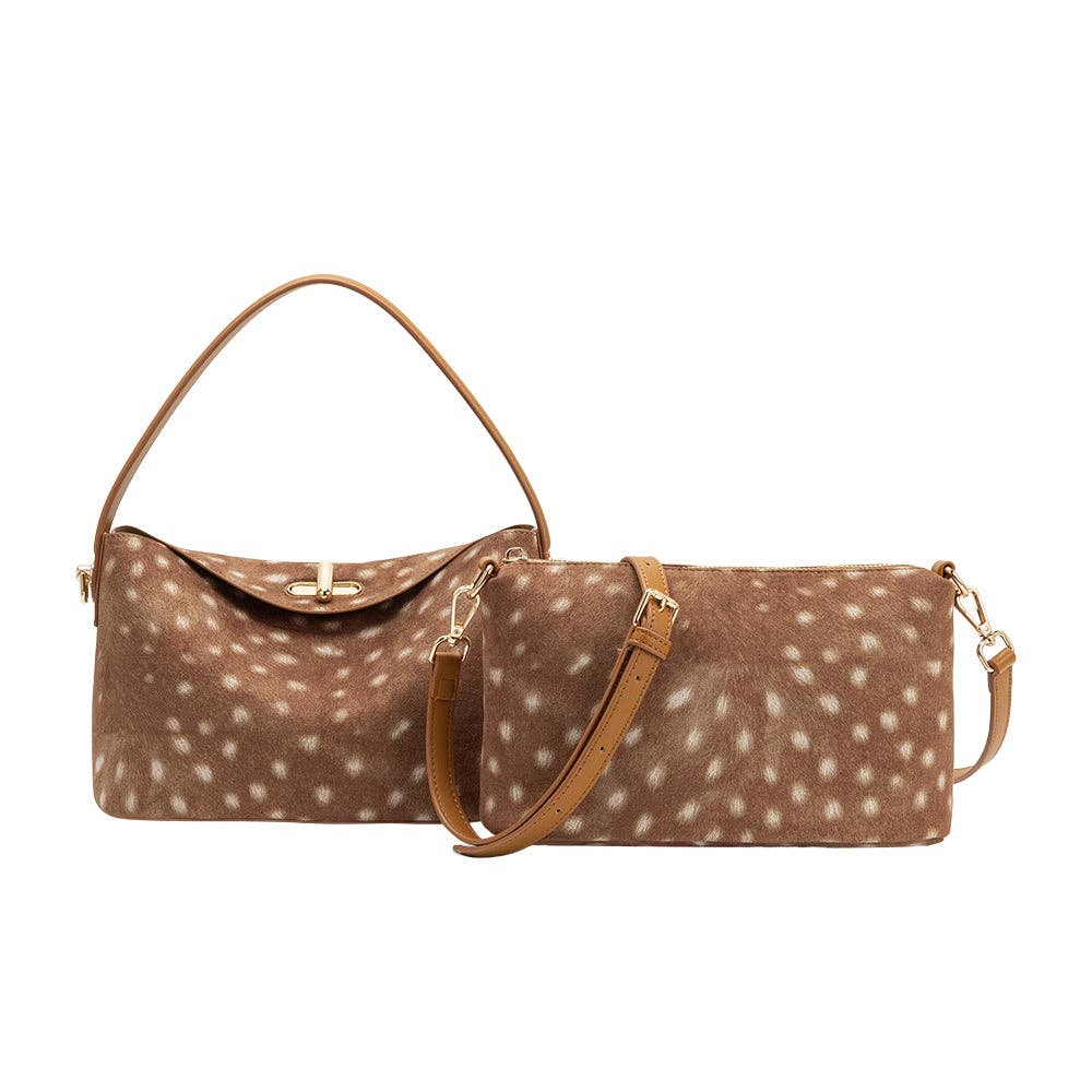 Lana Bambi Recycled Vegan Leather Crossbody