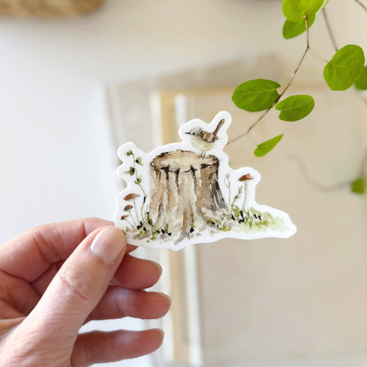 Stump Sticker Tree stump sticker – The Little Curiosities Shoppe