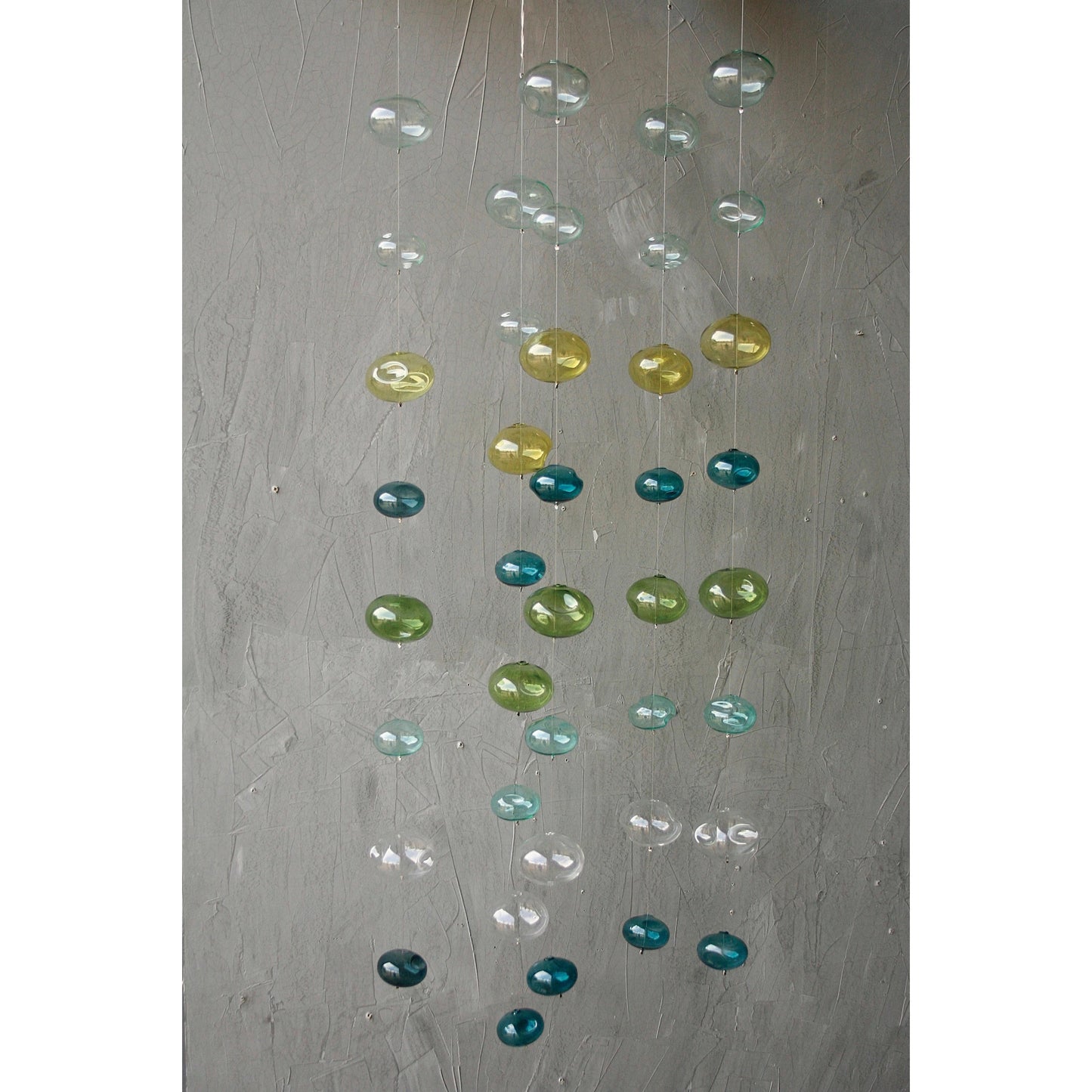 Hand-Blown Glass Bubble Garland