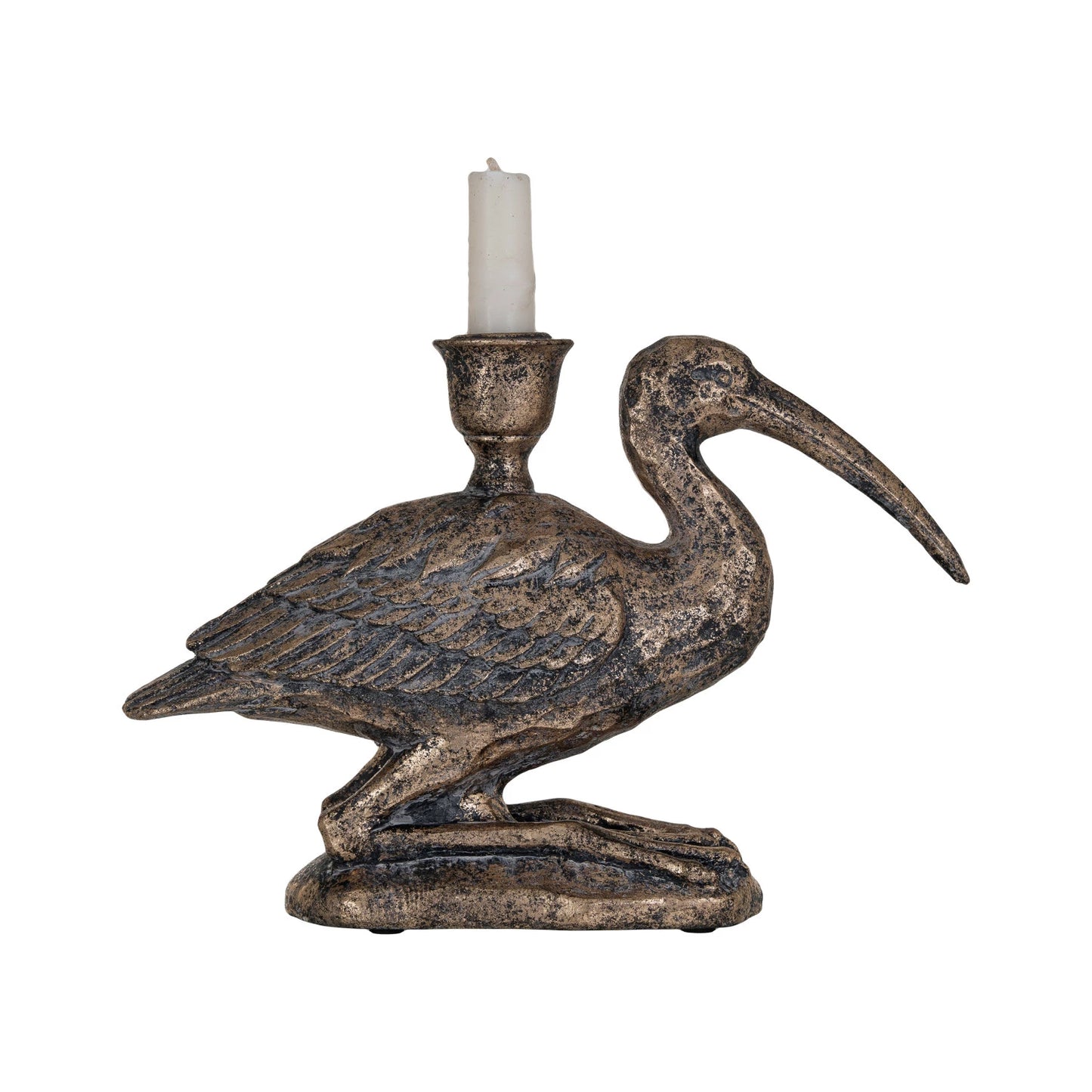 Resin Bird Taper Holder