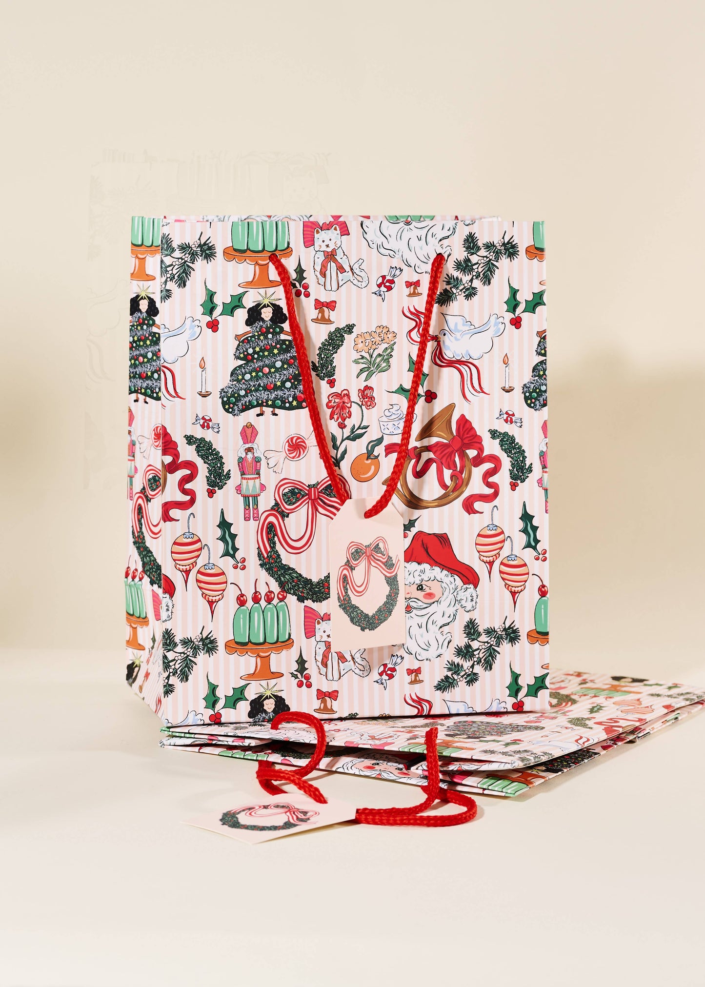 Nostalgic Christmas Medium Paper Gift Bag