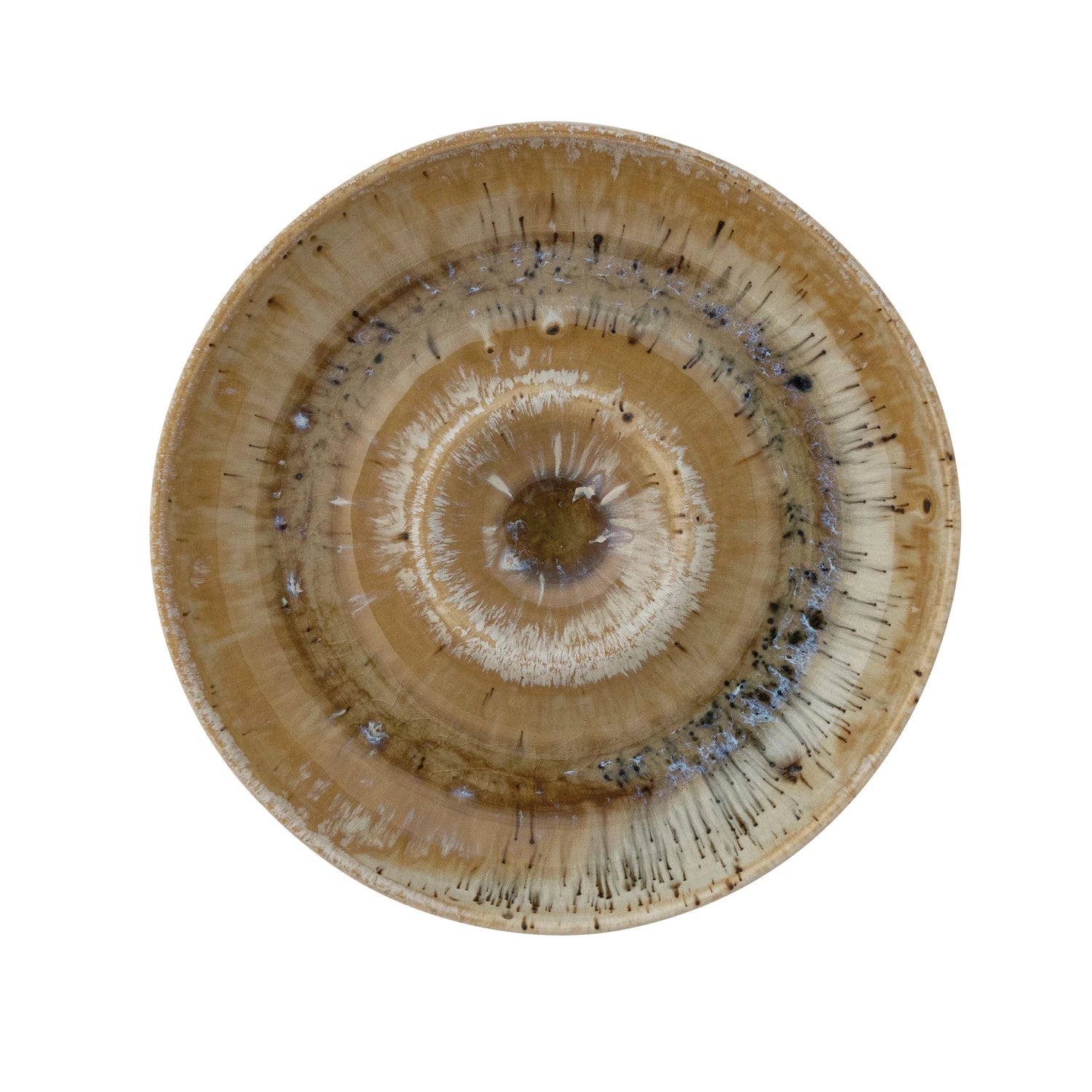 Creative Co-Op Stoneware Chip & Dip - Thumbnail 5