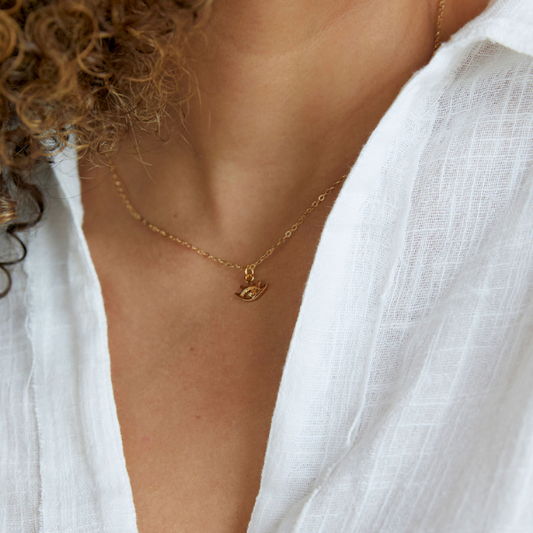 Small Evil Eye Necklace