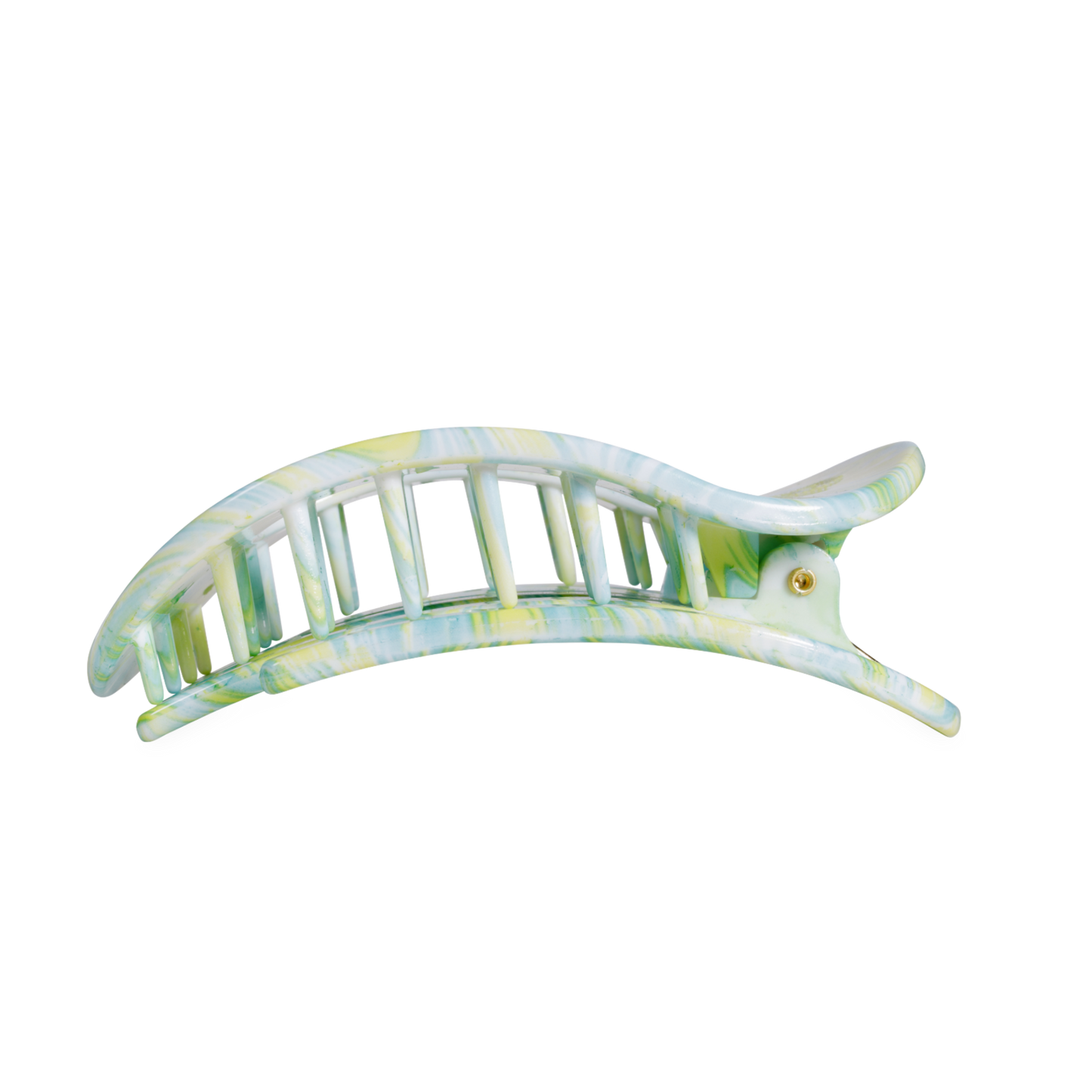 By the Sea Shore | Large | Flat Round Hair Clip