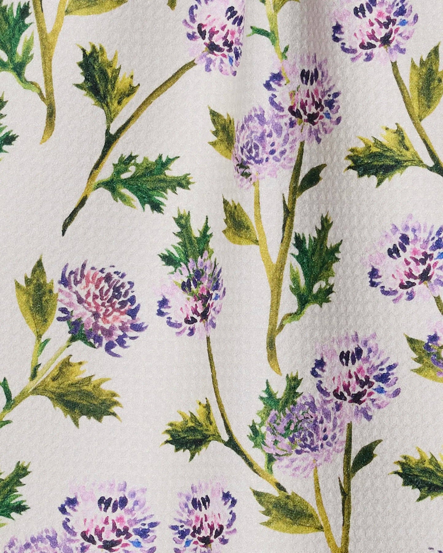 Blooming Thistle Bar Towel