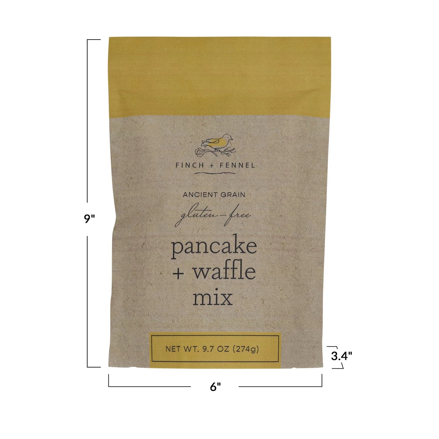 Ancient Grain Gluten-Free Pancake + Waffle Mix