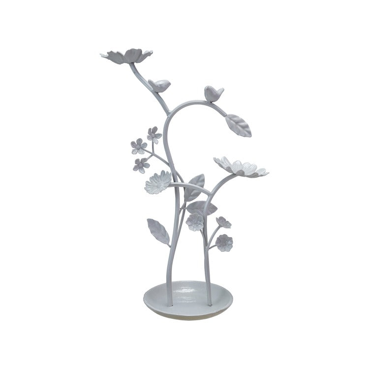 Floral Jewelry Stand - Large