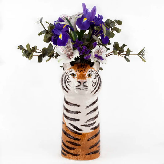 Tiger Flower Vase