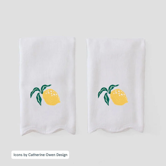 Lemon Kitchen Towels