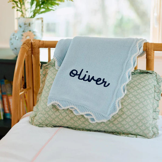 Baby Blanket-Light Blue