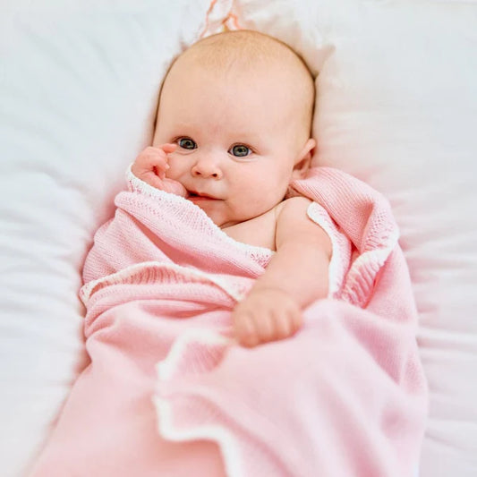 Baby Blanket-Light Pink