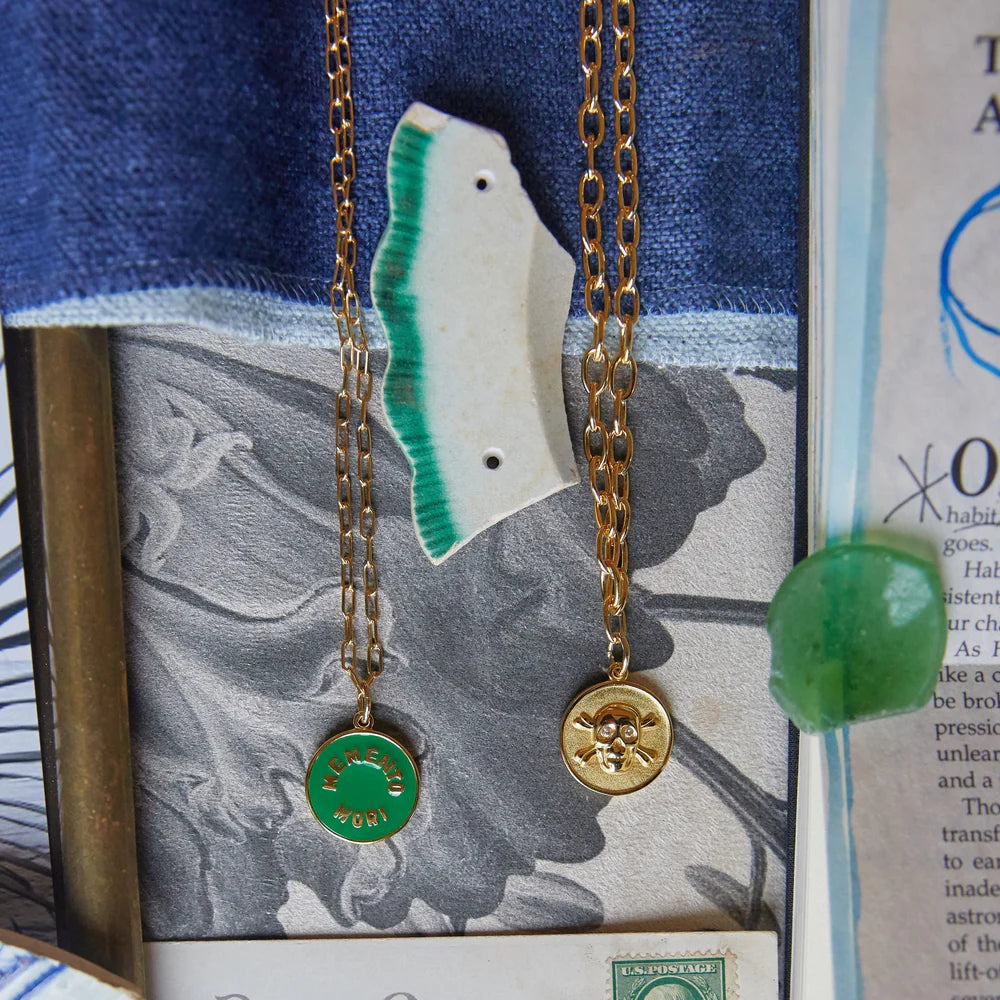 Memento Mori Necklace- 18"