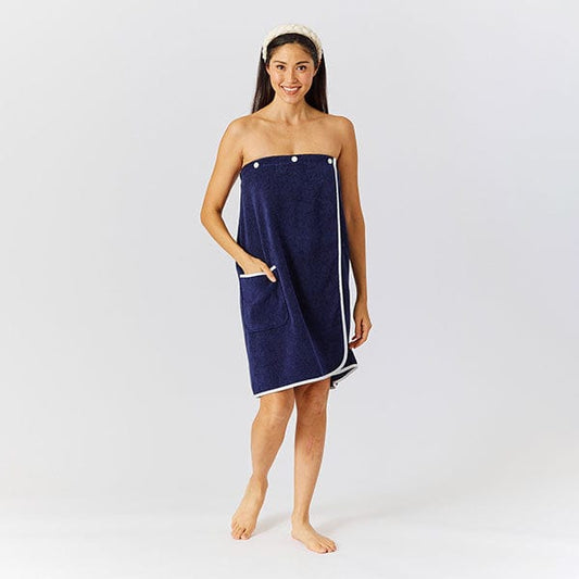 Towel Wrap- Navy