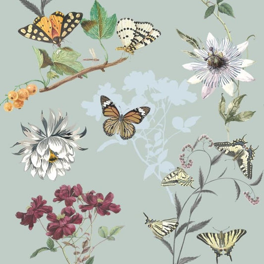 Butterfly and Floral Napkins