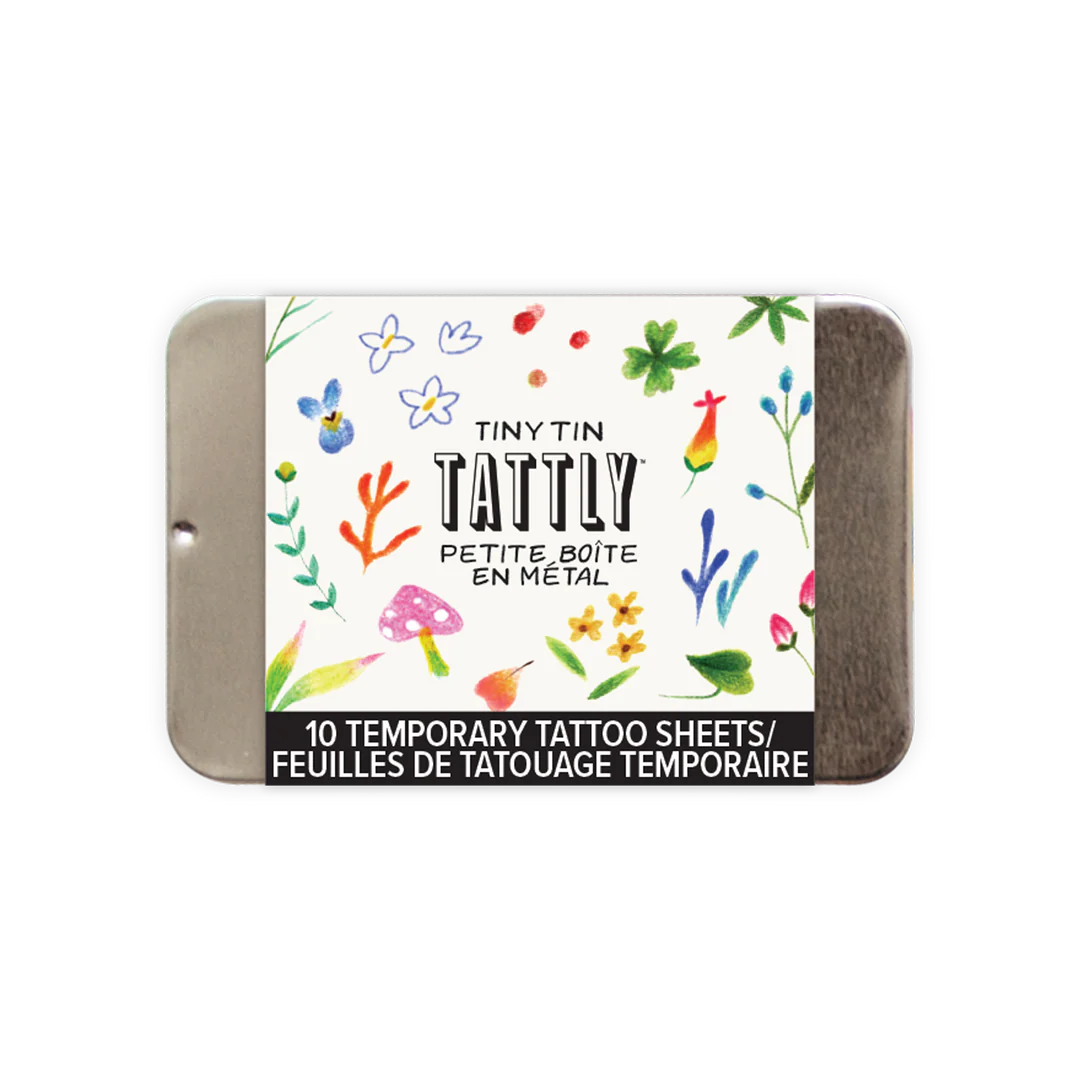 Tiny Imaginary Garden Tattoo Tin