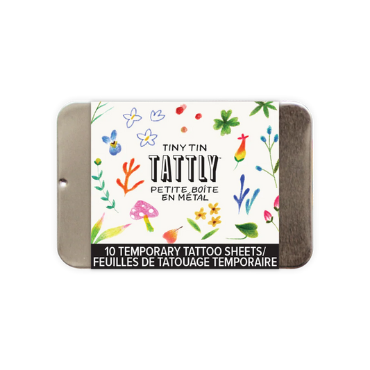 Tiny Imaginary Garden Tattoo Tin
