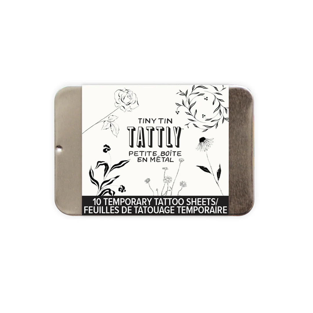 Tiny Flower Fest Tattoo Tin