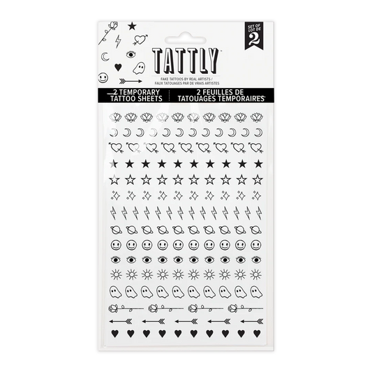 Mini Flash Tattoo Sheet- Set of 2